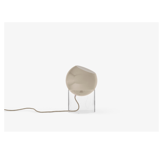 TOPAN VP13 BORDLAMPE AKRYL BASE OG GREY BEIGE