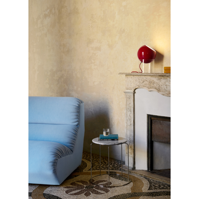 TOPAN VP13 BORDLAMPE AKRYL BASE OG VERMILION RED