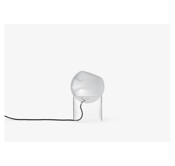 TOPAN VP13 BORDLAMPE AKRYL BASE OG KROM