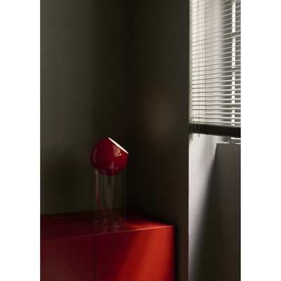 TOPAN VP14 GULVLAMPE AKRYL BASE OG VERMILION RED