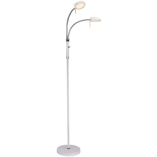 VEGAS GULVLAMPE 2 ARM HVID