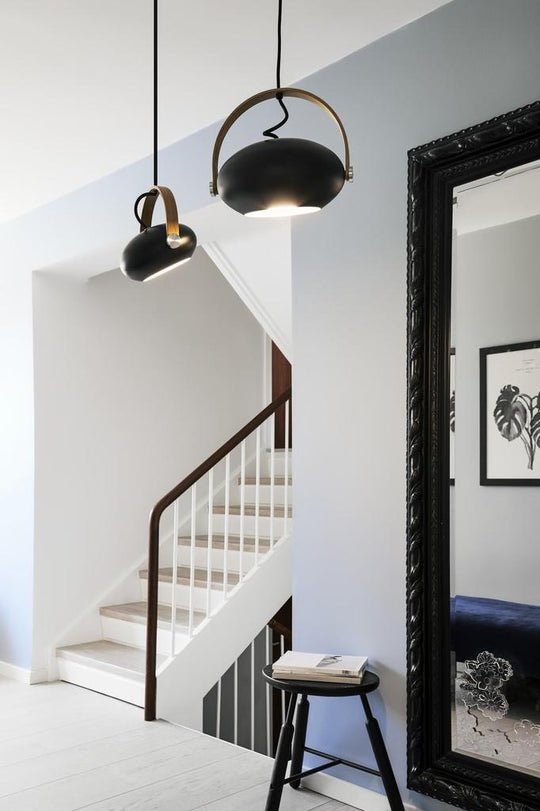 HALO DESIGN D.C SORT M/EGETRÆ Ø18 PENDEL