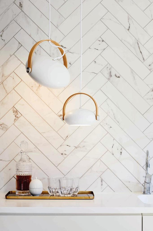 HALO DESIGN D.C HVID M/EGETRÆ Ø26 PENDEL