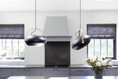 HALO DESIGN D.C SORT M/EGETRÆ Ø40 PENDEL