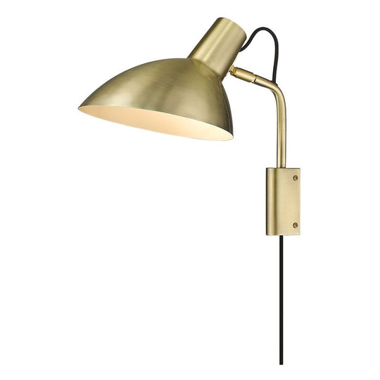 METROPOLE VÆGLAMPE MESSING