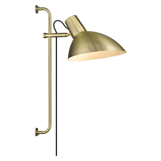 METROPOLE VÆGLAMPE GRANDE MESSING