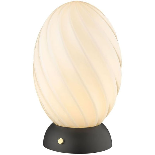 TWIST BORDLAMPE SORT