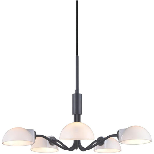 Kjøbenhavn Mini Lysekrone Sort - Pendel