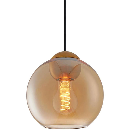 Bubbles Pendel Ø18 Amber