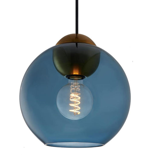 Bubbles Pendel Ø24 Blå