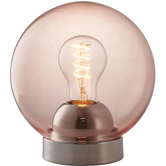 Bubbles Bordlampe Ø18 Rose