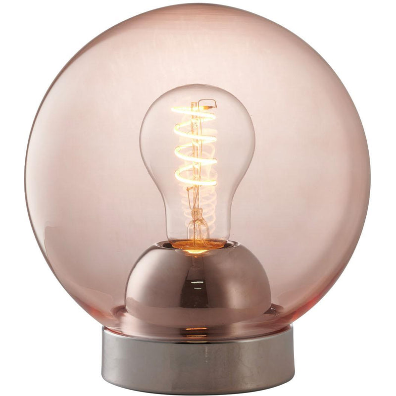 Bubbles Bordlampe Ø18 Rose