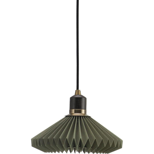 PARIS PENDEL Ø24 GRØN STOFSKÆRM 744077