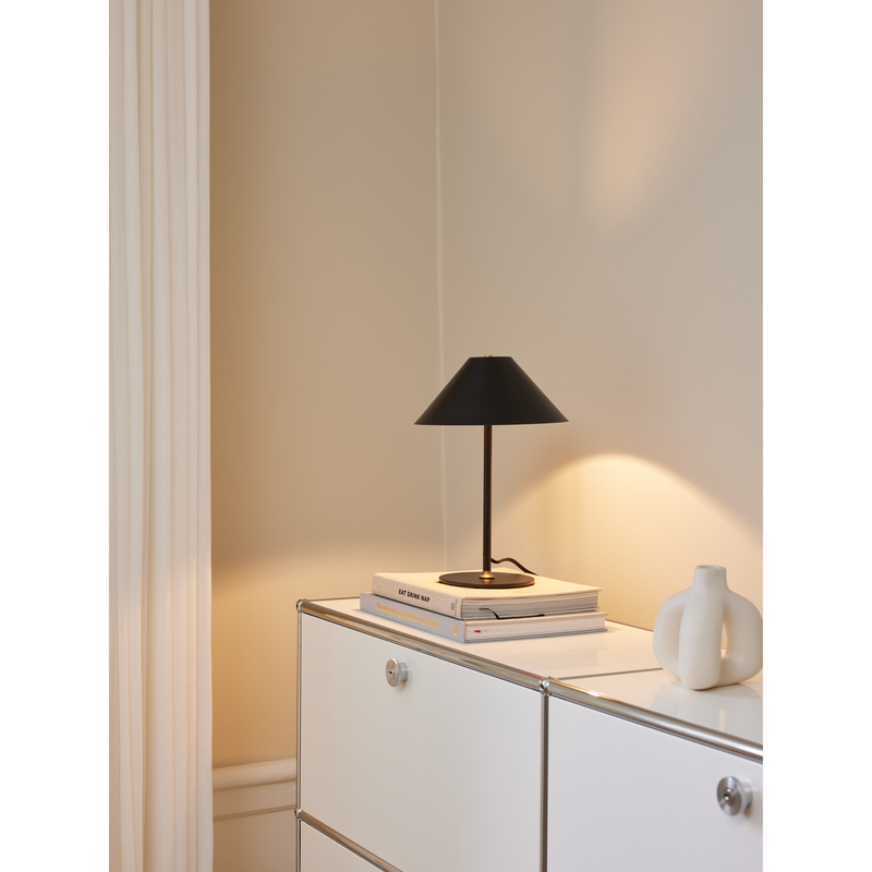 HYGGE BORDLAMPE Ø24 GRAFIT SORT G9