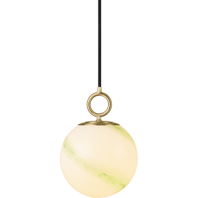 STOCKHOLM PENDEL Ø18 MARBLE GRØN