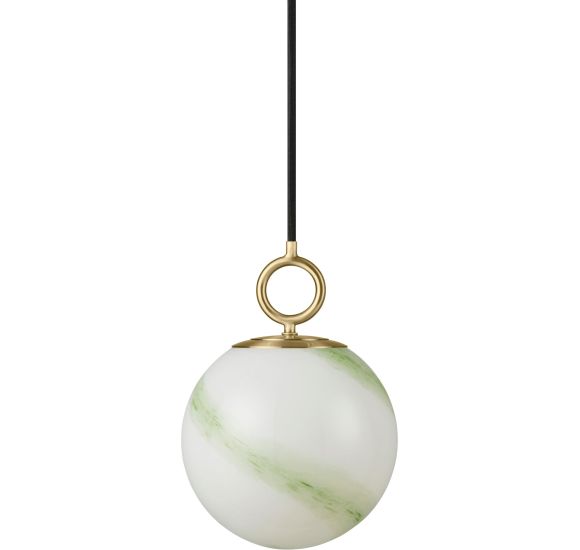 STOCKHOLM PENDEL Ø18 MARBLE GRØN