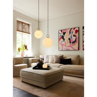 STOCKHOLM PENDEL Ø24 MARBLE BRUN