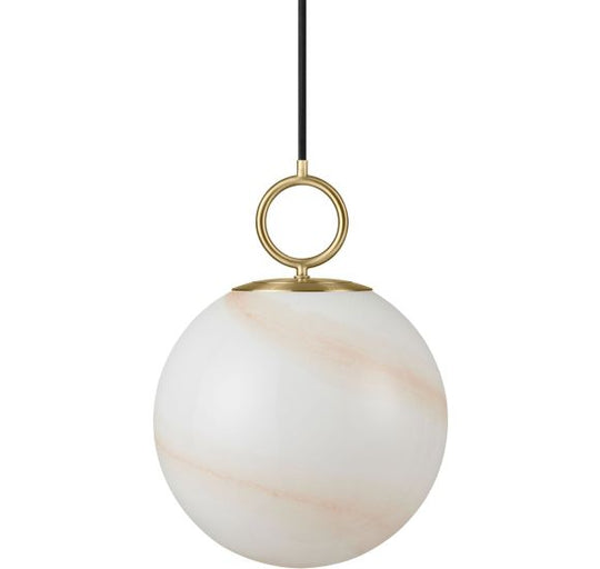 STOCKHOLM PENDEL Ø24 MARBLE BRUN