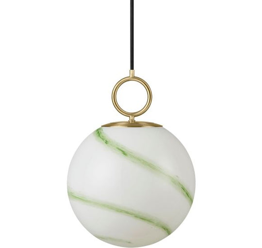 STOCKHOLM PENDEL Ø24 MARBLE GRØN
