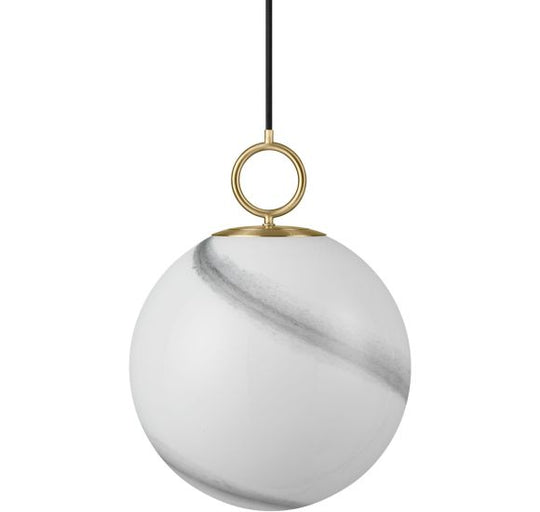 STOCKHOLM PENDEL Ø30 MARBLE GRÅ