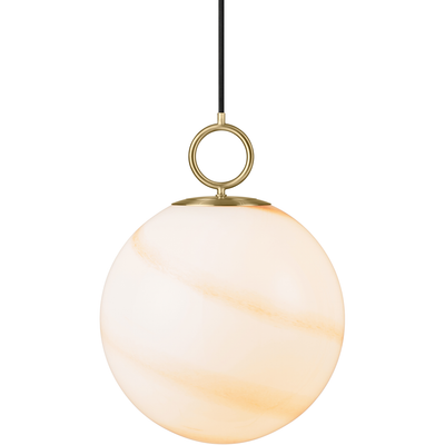 STOCKHOLM PENDEL Ø30 MARBLE BRUN
