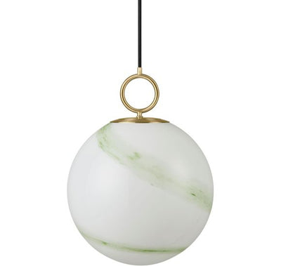 STOCKHOLM PENDEL Ø30 MARBLE GRØN