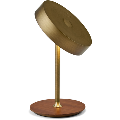ON THE MOVE BORDLAMPE ANTIK MESSING PORTABLE