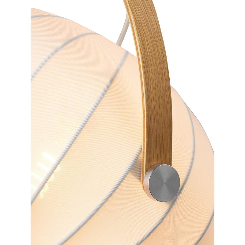 DC Ø40 TEKSTIL PENDEL HVID - Halo Design