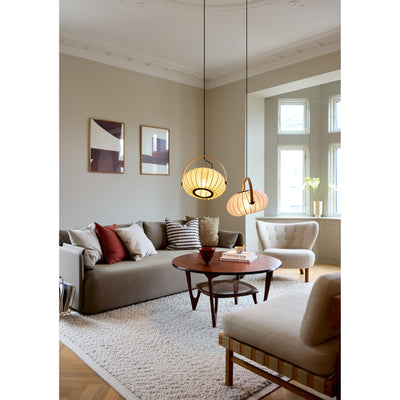 DC Ø40 TEKSTIL PENDEL GRÅ - Halo Design