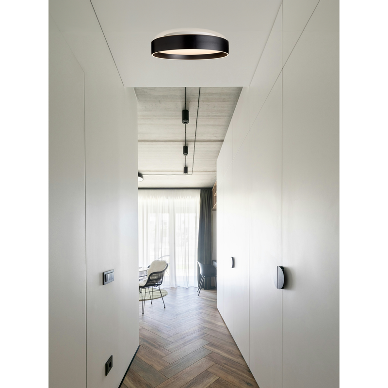 UNIVERSAL 3 LITE PLAFOND Ø50 SORT