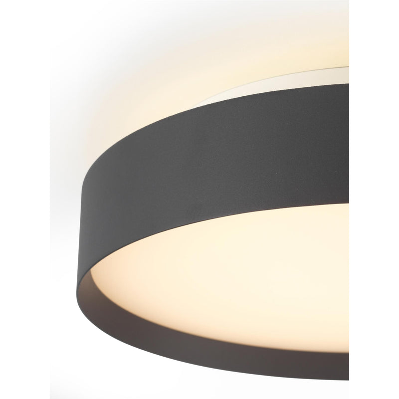 BACKLIGHT FULL Ø50 PLAFOND SORT 3 TRINS LED DÆMP - Halo Design