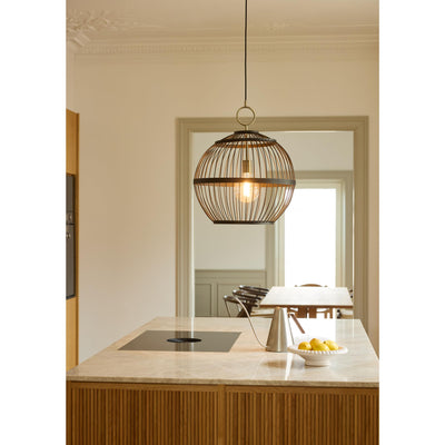 STOCKHOLM Ø50 PENDEL SORT OLIE NORDIC EDITION - Halo Design