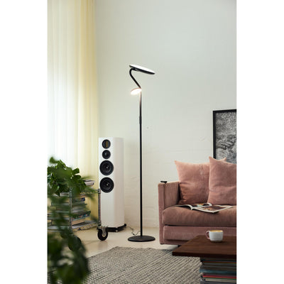 HALO DESIGN SLIM UPLIGHT LED SORT GULVLAMPE