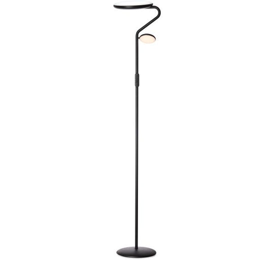 SLIM UPLIGHT GULVLAMPE LED SORT