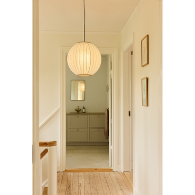 BALLOON PENDEL Ø40 LINEN HVID