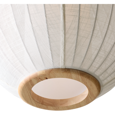 BALLOON PENDEL Ø70 LINEN HVID