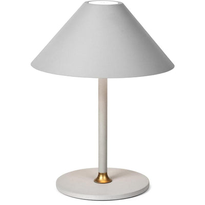 HYGGE LYS GRÅ BATTERI BORDLAMPE