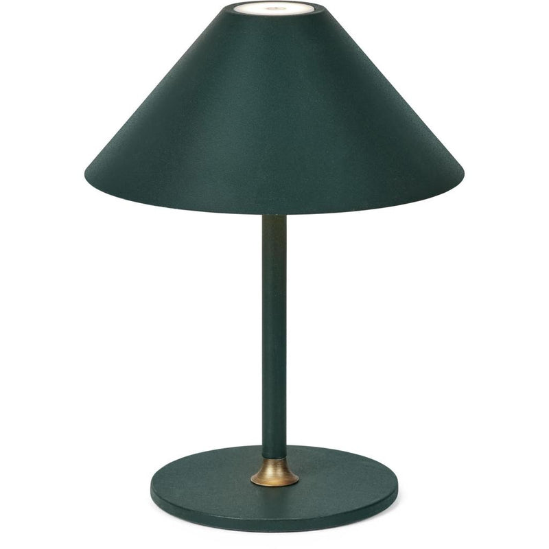 HYGGE MØRKEGRØN BATTERI BORDLAMPE