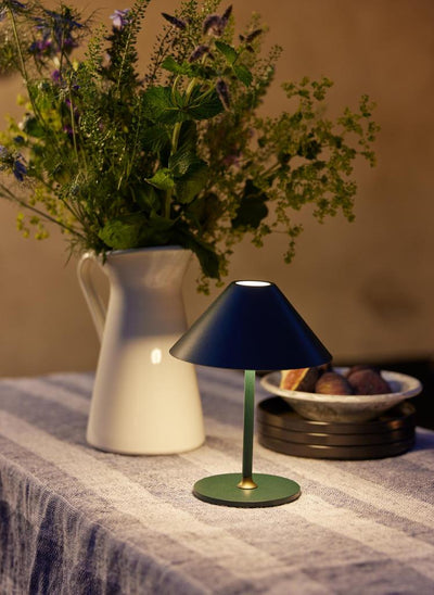 HYGGE ANTIQUE MESSING BATTERI BORDLAMPE