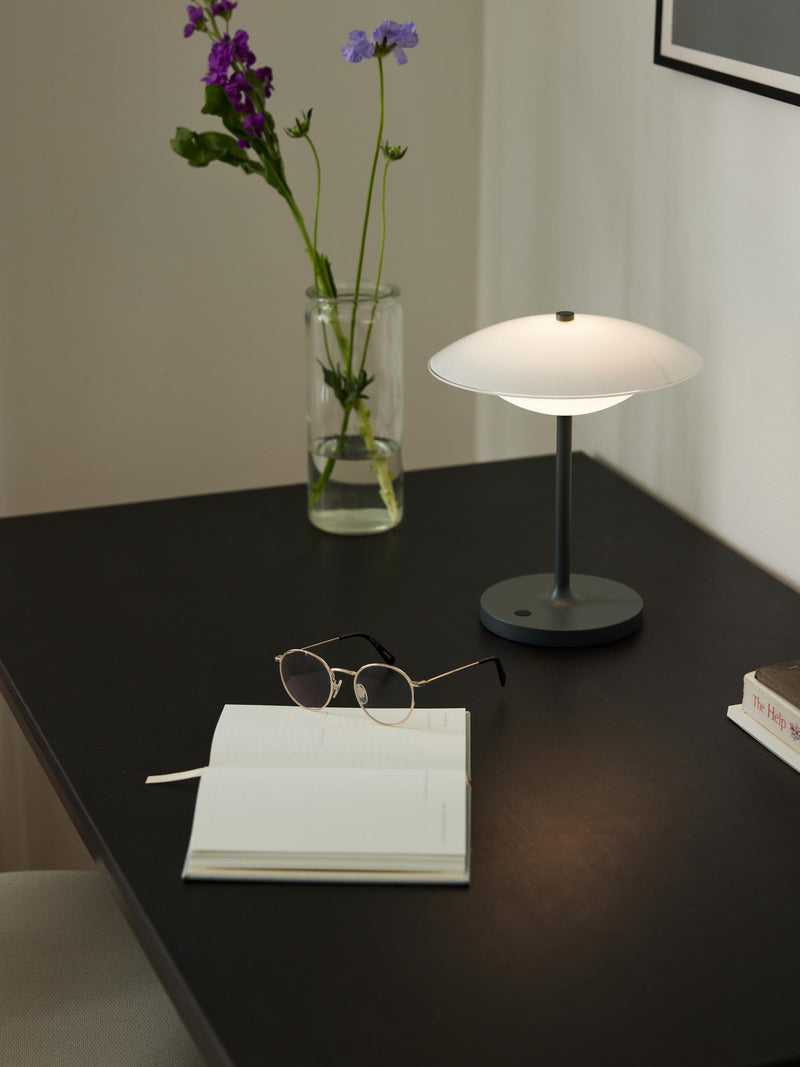 BARONI BORDLAMPE MOVE GRÅ