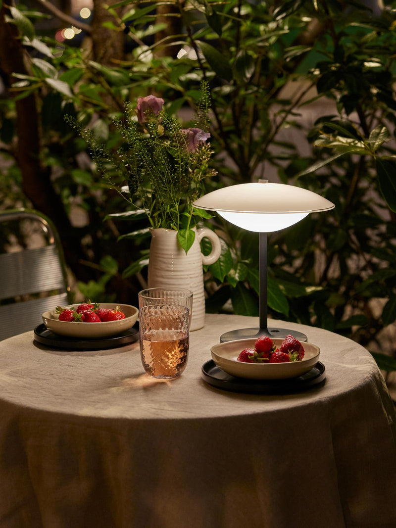 BARONI BORDLAMPE MOVE GRÅ