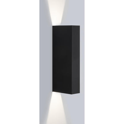 ANTIDARK SLIM FLEX OUTDOOR W230 SORT LED VÆGLAMPE