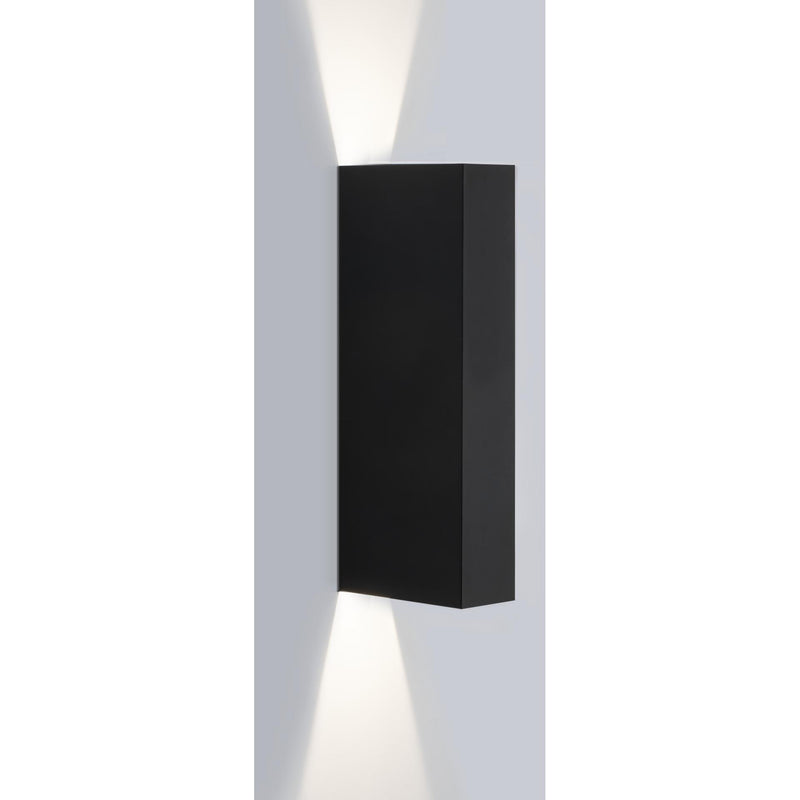 ANTIDARK SLIM FLEX OUTDOOR W230 SORT LED VÆGLAMPE