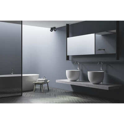 EASY W2100 VÆG/LOFT LED DTW SORT - ANTIDARK