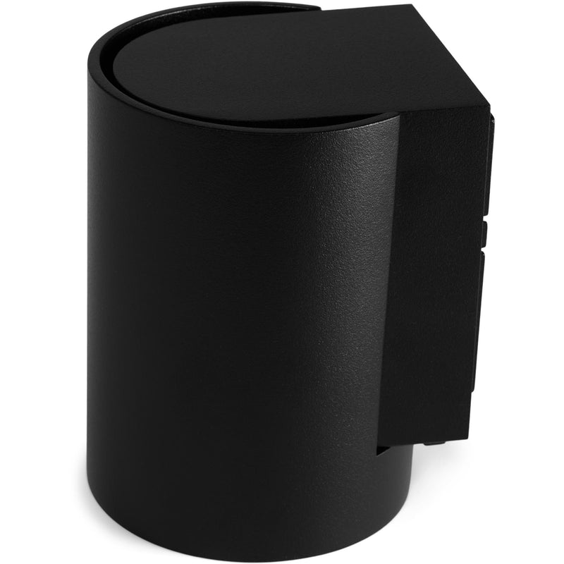ANTIDARK TUBUS OUTDOOR DOWN W108 SORT LED VÆGLAMPE