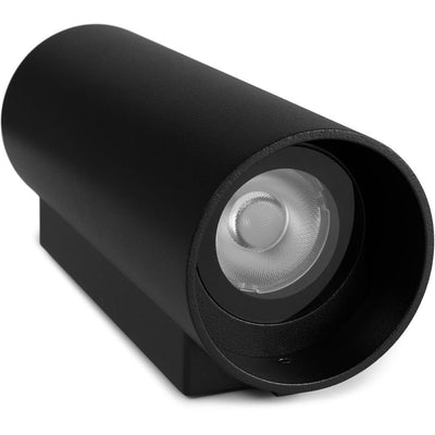ANTIDARK TUBUS OUTDOOR UP/DOWN W1212 SORT LED VÆGLAMPE