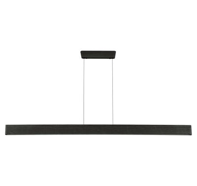 ANTIDARK Flora P150 Sort Ask | Elegant Langbordspendel i Massivt Træ med Dæmpbar LED