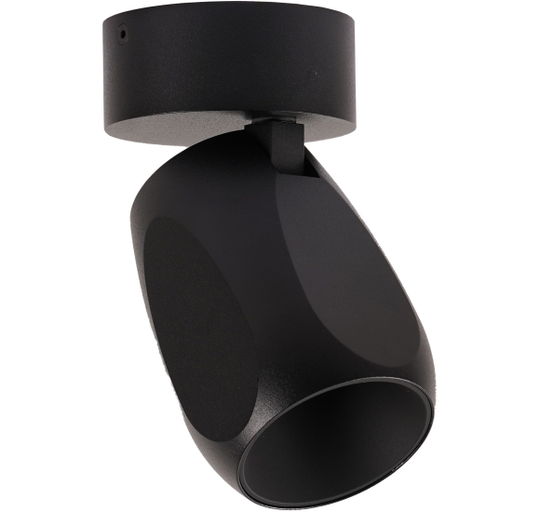 FACET W70 LED 2700K SORT PÅBYGNINGSSPOT