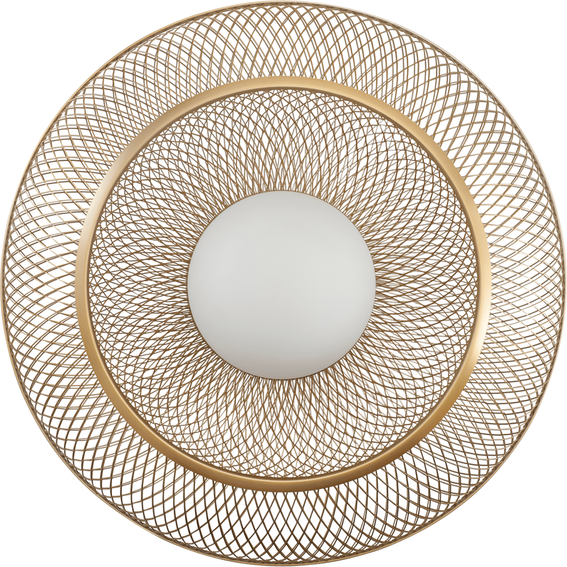 FARADAY MEDIUM LOFT/VÆGLAMPE MESSING