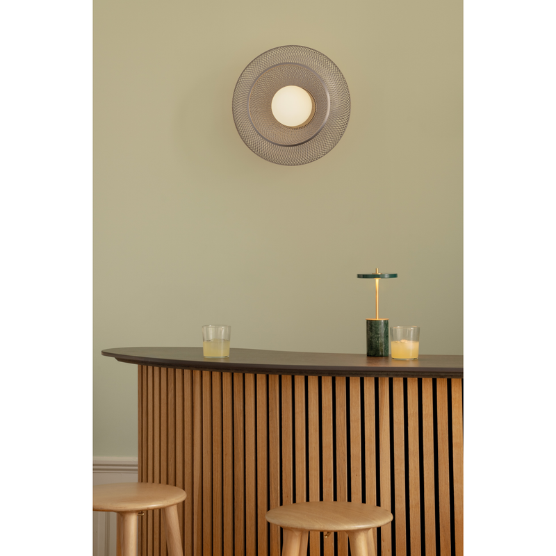 FARADAY MEDIUM LOFT/VÆGLAMPE STÅL